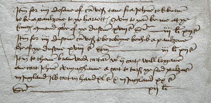 Image shows a page from the Exchequer accounts, 1513. National Records of Scotland reference: E30/3 fol.82v.